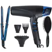 BaByliss Pro LIMITED EDITION Nano Titanium Prima 3000 1¼" Flat Iron with Brush