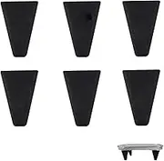 JJunLiM 6PCS Silicone feet to Increase The Height of Your air Fryer Rack,Food Grade Silicone Feets for Dehydrator Racks for Gowise Phillips USA Cozyna Ninja Airfryer,Oven,Press Cooker