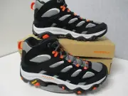 Merrell Moab 3 Mid Hiking Boots Trail Shoes Black Mens Sz 10 M