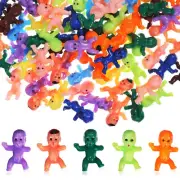 100 Pcs Little Doll Small Baby Dolls Figurines Plastic Babies Toy