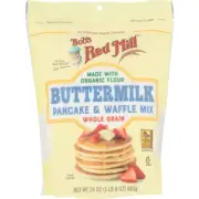 Mix Pancake Waffle Btrmlk Case of 4 X 24 Oz By Bobs Red Mill