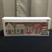 NEW 2023 Target Bullseye Playground Gingerbread Bakery Prop Set Of 6 Tiered Tray
