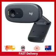 Logitech C270 HD Webcam Live Streaming USB Camera 720p 30fps With Microphone