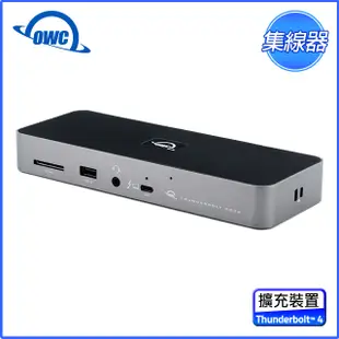 OWC Thunderbolt Dock (支援 Thunderbolt 3 Mac 和 Thunderbolt 4 PC)