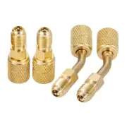 R410a Adapter for Mini Split System, Charging Vacuum Port Adapter, Quick Coup...