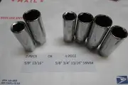 Craftsman 3/8" Deep Spark Plug Sockets 2 OR 4 PIECE SET 5/8 3/4 13/16 18MM