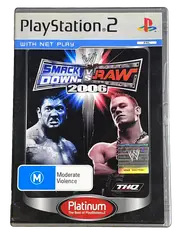 Smackdown Vs Raw 2006 PS2 (Platinum) PAL *No Manual* (Pre-Owned)