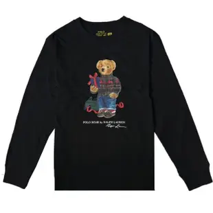 【RALPH LAUREN】Ralph Lauren POLO RL 小熊 POLO熊 薄長袖(平輸品)