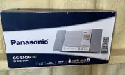 PANASONIC CD Stereo System. SC-EN26 Silver. NEW