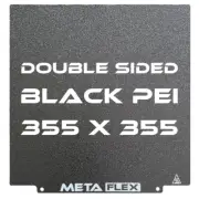 PEI Textured Build Plate - 355mm x 355mm w/ Magnetic Base METAFLEX