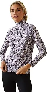 [ARIAT] Women's Sun Stopper 1/4 Zip Pullover3Tee Shirt