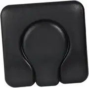 Eigell PU Commode Seat Cushion Toilet Cushion for Bedside Commodes Shower Wheelchairs Universal Fit Soft Pad for Bedridden Disabled, Gourd Hole Seat Pad