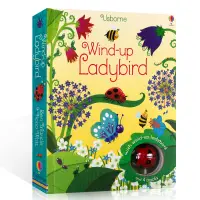 在飛比找露天拍賣優惠-兒童英文繪本 Usborne Wind-up Ladybir