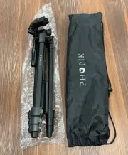 PHOPIK Tripod PT-204 with phone mount & camera remote webcam mount fast connect