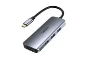 CHOETECH HUB-M19 USB C Hub 7-in-1 Type C Adapter with PD 100W 4K HDMI 3 USB Port