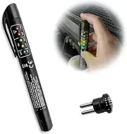 Brake Fluid Test Pen, Auto Brake Diagnostic Tester Tool, Brake Fluid Fluid Oil Test Analysis Tool with Five LED Indicators, Automotive Vehicle Test Tool,DOT 3 DOT 4 DOT 5.1 Brake Fluid Liquid Tester