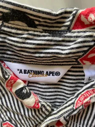 Bape A bathing ape 經典工作襯衫