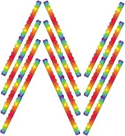 DIYEAH 12pcs Magnetic Border Trim for Bulletin Board Decor Removable Blackboard Borders with Delicate Patterns for Classroom and Office Decoration