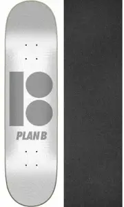 Plan B Skateboards Texture 8.25" Skateboard Deck + griptape