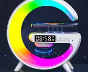 Wireless Charger with Speaker and Night Light