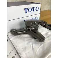 在飛比找蝦皮購物優惠-實物拍攝！全新TOTO槍灰色蓮蓬頭套裝冷熱混水閥淋浴浴缸水龍