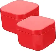 KAILIKETIY 2Pcs Small Tinplate Candle Containers for DIY Scented Candles Durable Candle Tins for Crafting Storage for Buttons Jewelry and More for Candle Making