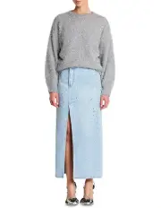 [Sass & Bide] Wink Indigo Denim Skirt in Denim