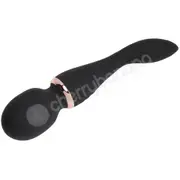 Nu Sensuelle XLR8 Alluvion Black Ultra-Flexible Dual Ended Wand Vibrator
