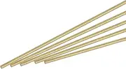 uxcell Brass Rod,Brass Solid Round Rod 1mm Diameter 300mm Length Lathe Bar Stock for RC Model DIY Craft Pack of 20