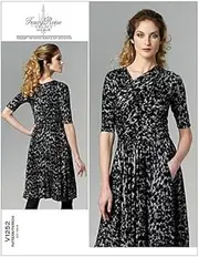 Vogue Patterns V1252 Misses' Dress, Size BB (8-10-12-14)