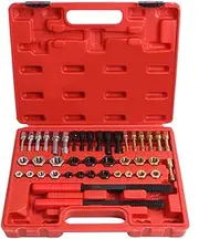 42Pcs Rethread Rea Tools Kit Metric File Thread File UNF/UNC Rethreader Dies s 1 kit