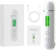 Veulrn Skin Moisture Tester Smart Water and Oil Tester LCD Display Skin Moisture Meter