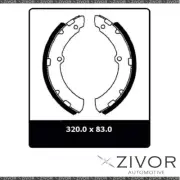 2x PROTEX Brake Shoes-Front For TOYOTA DYNA BU222R 2D Truck 4X2 1995-2003 #N3159 (for: Toyota)