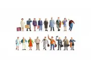 Noch 16106 HO/OO Gauge Passengers XL Figure Set