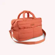 Quilted Changing Bag - Papaya by Done by Deer | the memo