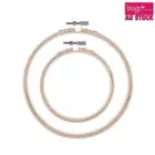 Embroidery Hoop Rings Ring Wood Round Bamboo Frames 10cm 15cm 20cm Diameter