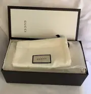 GUCCI Empty Gift Storage Shoe Box w/ Dust Bag Brand New Authentic