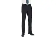 Brook Taverner Mens Eclipse Pegasus Formal Trousers (Black) - UTPC7591