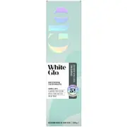 White Glo Charcoal Deep Stain Remover Whitening Toothpaste Fresh Mint 205g