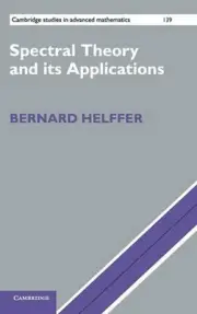 Spectral Theory and Its Applications by Bernard Helffer (English) Hardcover Book