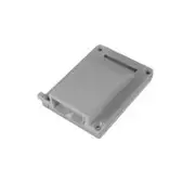 Hulk 4X4 White Single Surface Mnt Hsng Nylon to suit 50Amp Anderson Style Plug - HU6971W