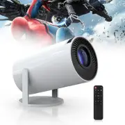 Mini Projector 4K 1080P Portable Projector Support with Android System Wifi 6 BT
