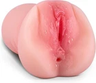 2 in 1 Pocket Cup Toy Male Masturbator Realistic Channel Texture Pocket Pussy