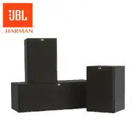 在飛比找PChome24h購物優惠-JBL CSR30BK 二音路環繞+中置喇叭組