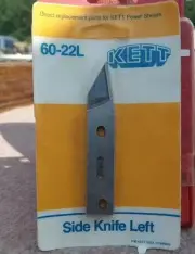 Kett Side Knife Right, 60-22R, for Kett Power Shears Cutter Blade