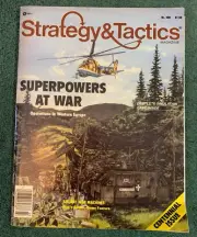 1984 SPI Strategy & Tactics Magazine Complete War Games Unpunched # 100