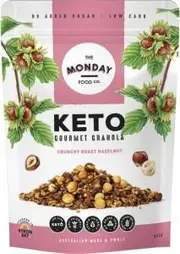 The Monday Food Co. Keto Gourmet Granola Crunchy Roast Hazelnut 800g