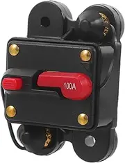 JECOMPRIS Car Audio Modification Fuse Holder Circuit Breaker Acoustic Breaker Bakelite Black
