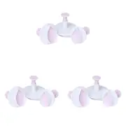 3 x 3pc Wiltshire Fondant/Cookie Dough Leaf Shaped Cutter And Pusher Bakeware