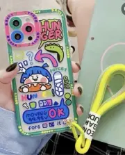 NEW Hungry Crocodile IPhone Case With Strap Cute iPhone 14 NWT Kawaii